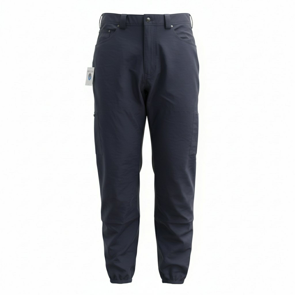 Men's Dark Navy Cargo Pants - Performance Cargo Trousers
